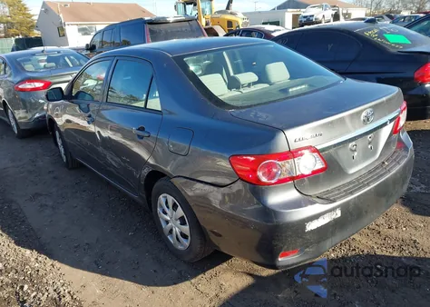 2012 Toyota Corolla L z USA, uszkodzony, nr VIN 2T1BU4EE5CC816320